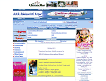 Tablet Screenshot of crownpointairport.com